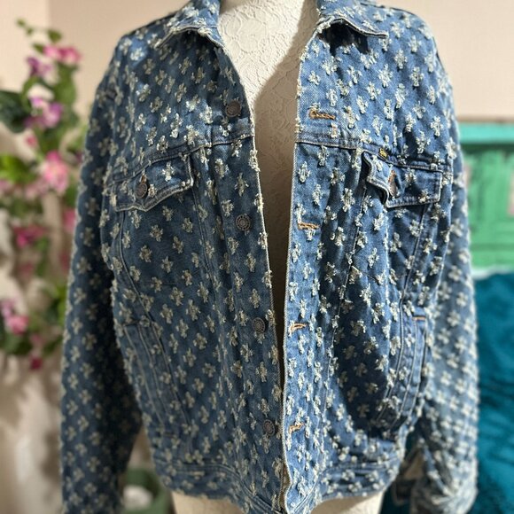 Supreme Hole Punch Denim Trucker Jacket - Picture 9 of 10
